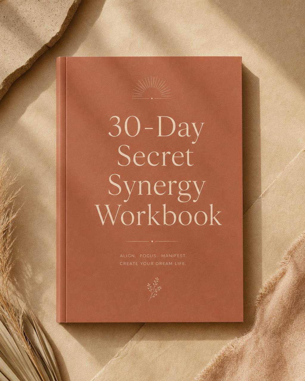 The 30-Day Secret Synergy Workbook — printable journal